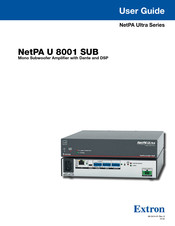 Extron electronics NetPA U 8001 SUB User Manual