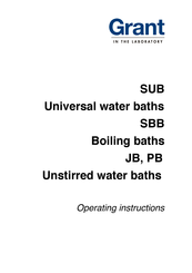 Grant SUB6 Operating Instructions Manual