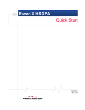 Sierra Wireless Raven X HSDPA Quick Start Manual