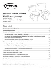 ProFlo Gilpin B8204 Owner's Manual