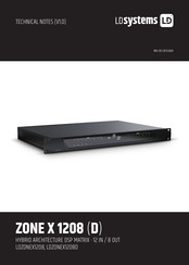 LD ZONE X 1208 Technical Notes