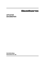 Dantherm CD400 ECO Instructions For Use Manual