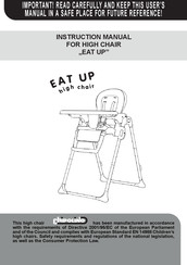 Chipolino EAT UP Instruction Manual