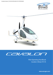 AutoGyro Cavalon Rotax 915 IS Pilot Operating Handbook