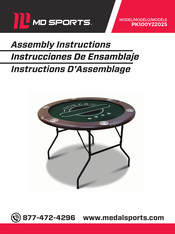 MD SPORTS Barrington PK100Y22025 Assembly Instructions Manual