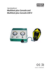 MSA Multitest plus Console Operating Manual