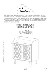 Cam Cam Copenhagen HARLEQUIN 2001C-54 Assembly Manual