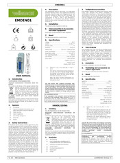 Velleman EMDIN01 User Manual