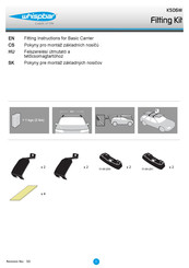Whispbar K506W Fitting Instructions For Basic Carrier