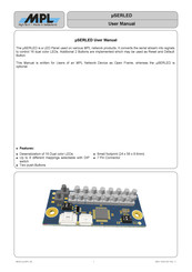 MPL mSERLED User Manual