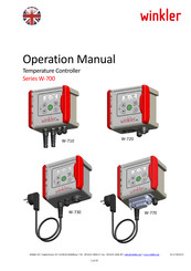winkler W-720 Operation Manual