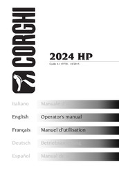 Corghi 2024 HP Operator's Manual