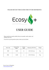 Ecosy+ I500 User Manual