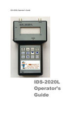 Insect Detection Systems IDS-2020L Operator's Manual