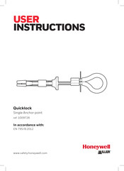 Miller Honeywell Quicklock User Instructions