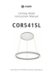 Caple COR541SL Instruction Manual