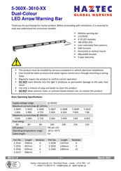 Haztec Dual-Colour Quick Start Manual