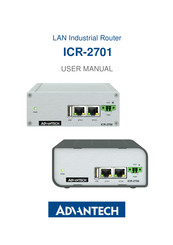 Advantech ICR-2701 User Manual
