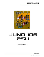 DTronics JUNO 106 PSU Installation Manual