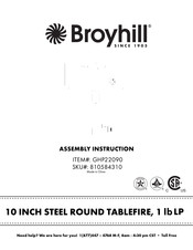 Broyhill 810584310 Assembly Instruction Manual