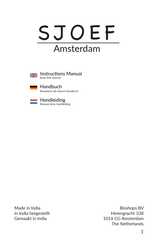 SJOEF Cruise 8720574322811 Instruction Manual