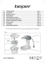 Beper P102GEL100 User Instructions