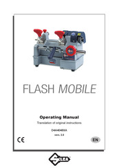 Silca FLASH MOBILE Operating Manual