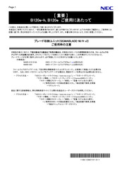 NEC N8405-019 Manual