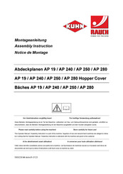 Rauch KUHN AP 240 Assembly Instruction Manual