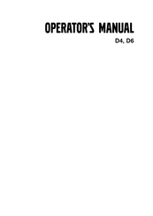 Volvo Penta D6 Operator's Manual