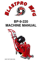 BlastPro BP-9-220 Machine Manual