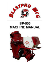 BlastPro BP-505 Machine Manual