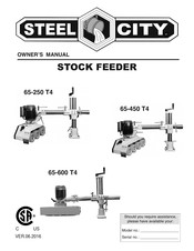Steel City 65-600 T4 Owner's Manual