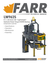 MCCOY FARR LW9625 Technical Manual