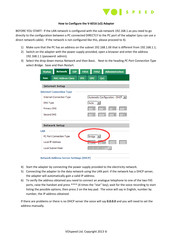 VOIspeed V-6016 How To Configure