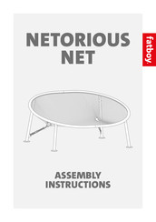 fatboy NETORIOUS NET Assembly Instructions Manual