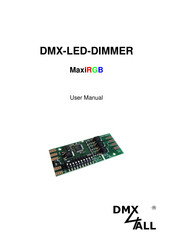 DMX4ALL MaxiRGB User Manual
