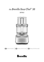 Breville Sous Chef 16 Instruction Book