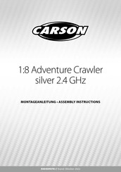 Carson Adventure Crawler Assembly Instructions Manual