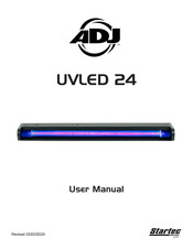 ADJ Startec UVLED 24. User Manual