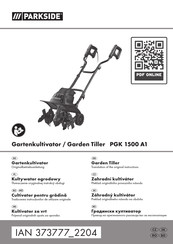 Parkside PGK 1500 A1 Translation Of The Original Instructions