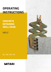 MITARI MPLF Operating Instructions Manual