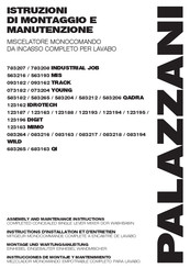 PALAZZANI MIMO 123163 Assembly And Maintenance Instructions