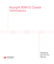 Keysight 909A Manual