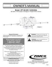 Fimco 5303254 Owner's Manual