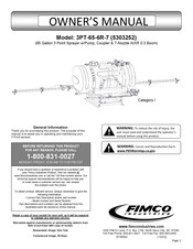 Fimco 5303252 Owner's Manual