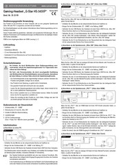 Conrad G-Star HS-343XP Operating Instructions Manual