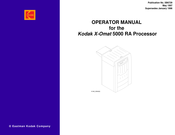 EASTMAN Kodak X-Omat 5000 RA Operator's Manual