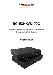 BZBGEAR BG-EXHKVM-70C User Manual