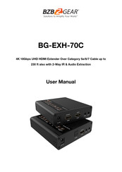BZBGEAR BG-EXH-70C User Manual